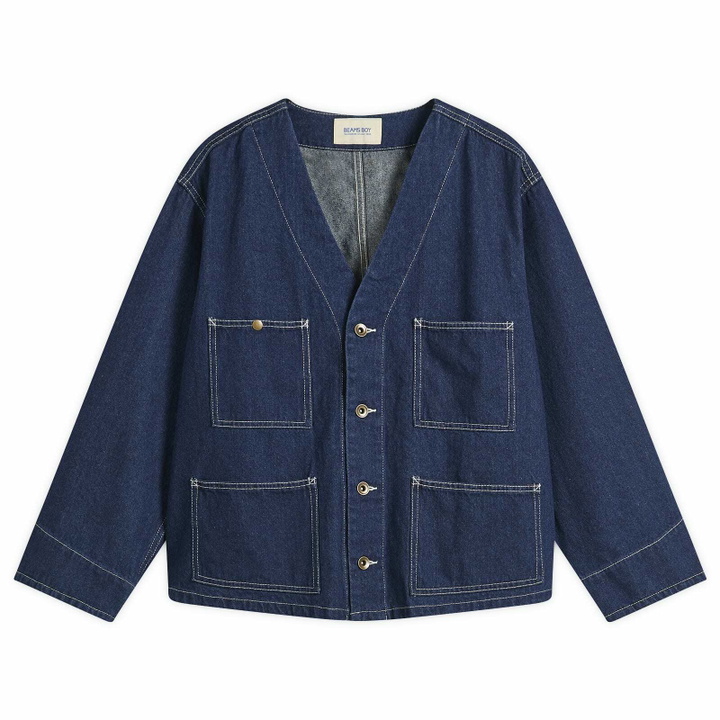 Photo: Beams Boy Women's Denim Engineer Jacket in Indigo