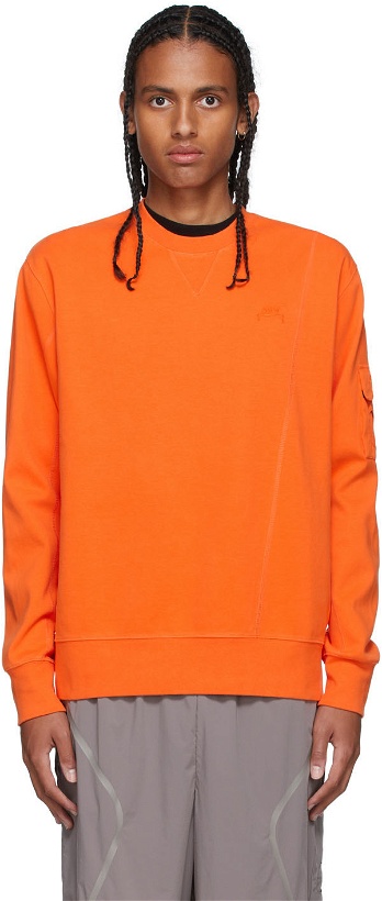 Photo: A-COLD-WALL* Orange Essential Compass Pocket Sweatshirt