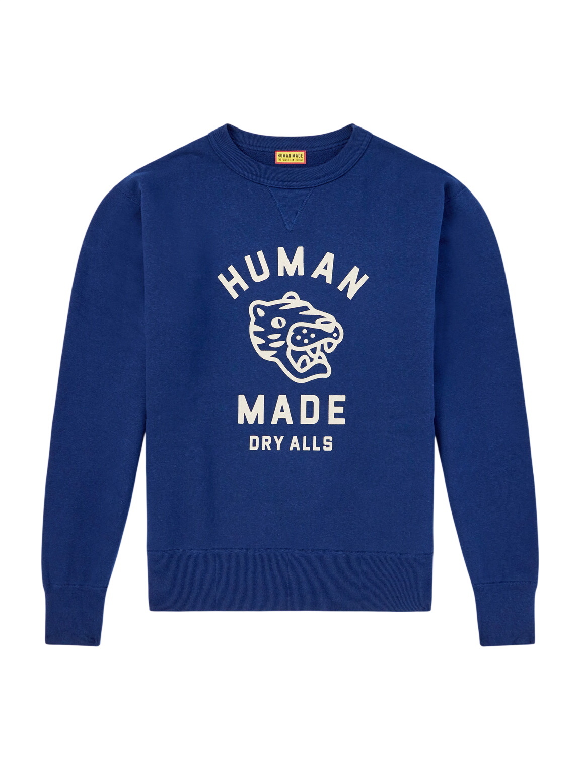 Human Made Men's Half-Zip Sweatshirt in Navy Human Made