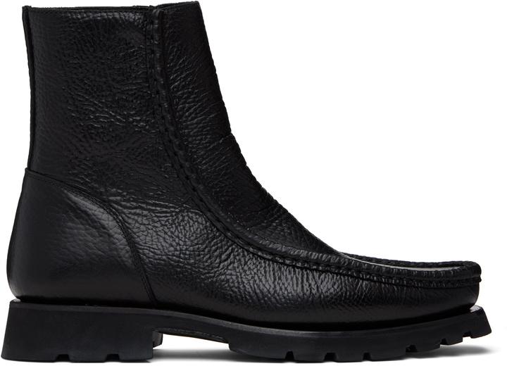 Photo: HEREU Black Riera Sport Grainy Boots