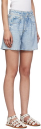 rag & bone Blue Miramar Walking Shorts