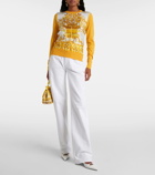 Dolce&Gabbana Majolica silk sweater