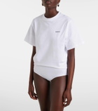 Coperni Logo cotton bodysuit