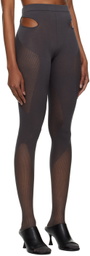 Dion Lee Gray Bodywear Leggings