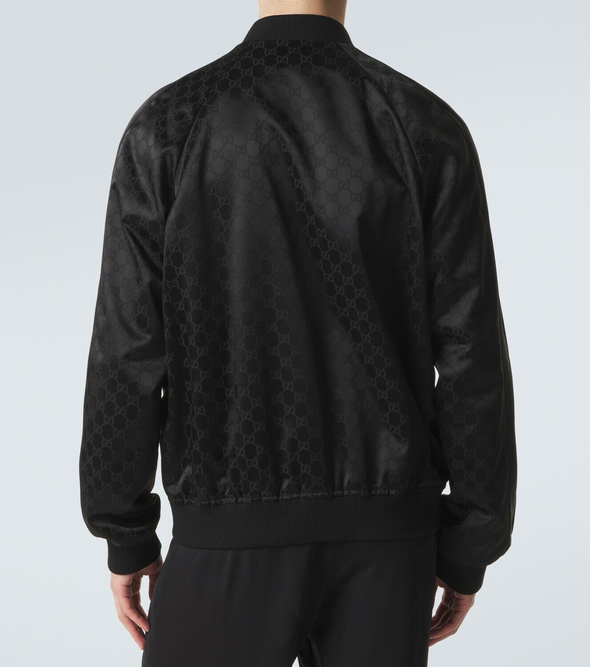 Gucci GG cotton-blend satin jacket