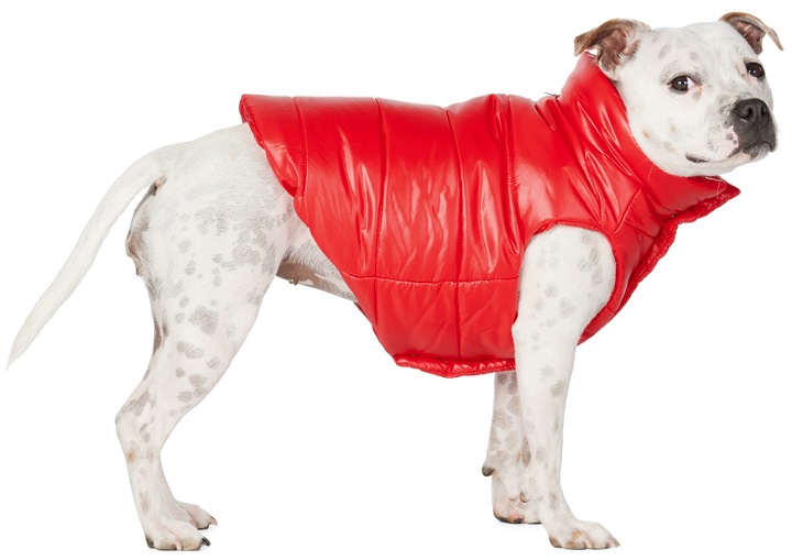 Photo: Moncler Genius Red Poldo Dog Couture Edition Vest