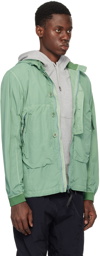 C.P. Company Green Goggle Jacket