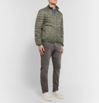 Brunello Cucinelli - Quilted Nylon Down Jacket - Green