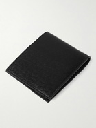 SAINT LAURENT - Logo-Embellished Cross-Grain Leather Bifold Wallet