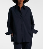 Dorothee Schumacher Poplin Power II cotton-blend poplin shirt