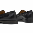 Our Legacy Men's Light Leather Loafer in Black