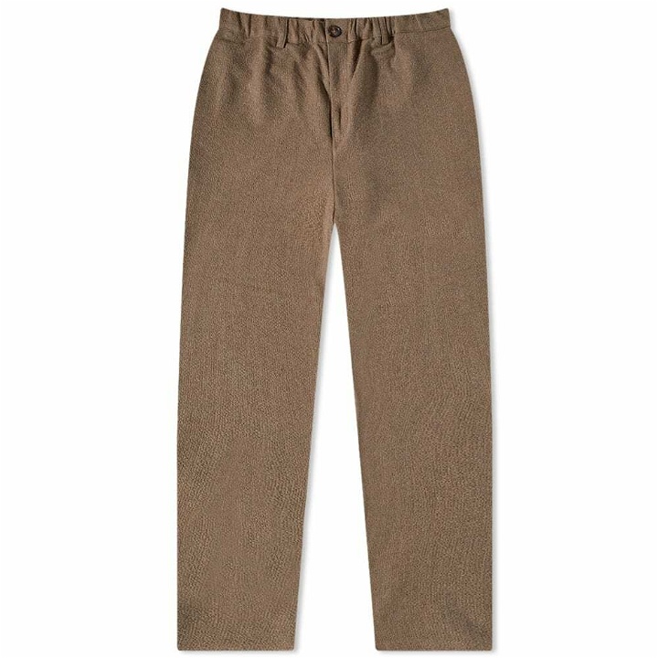 Photo: A Kind of Guise Men's Elasticated Wide Trouser in Pancake Melange