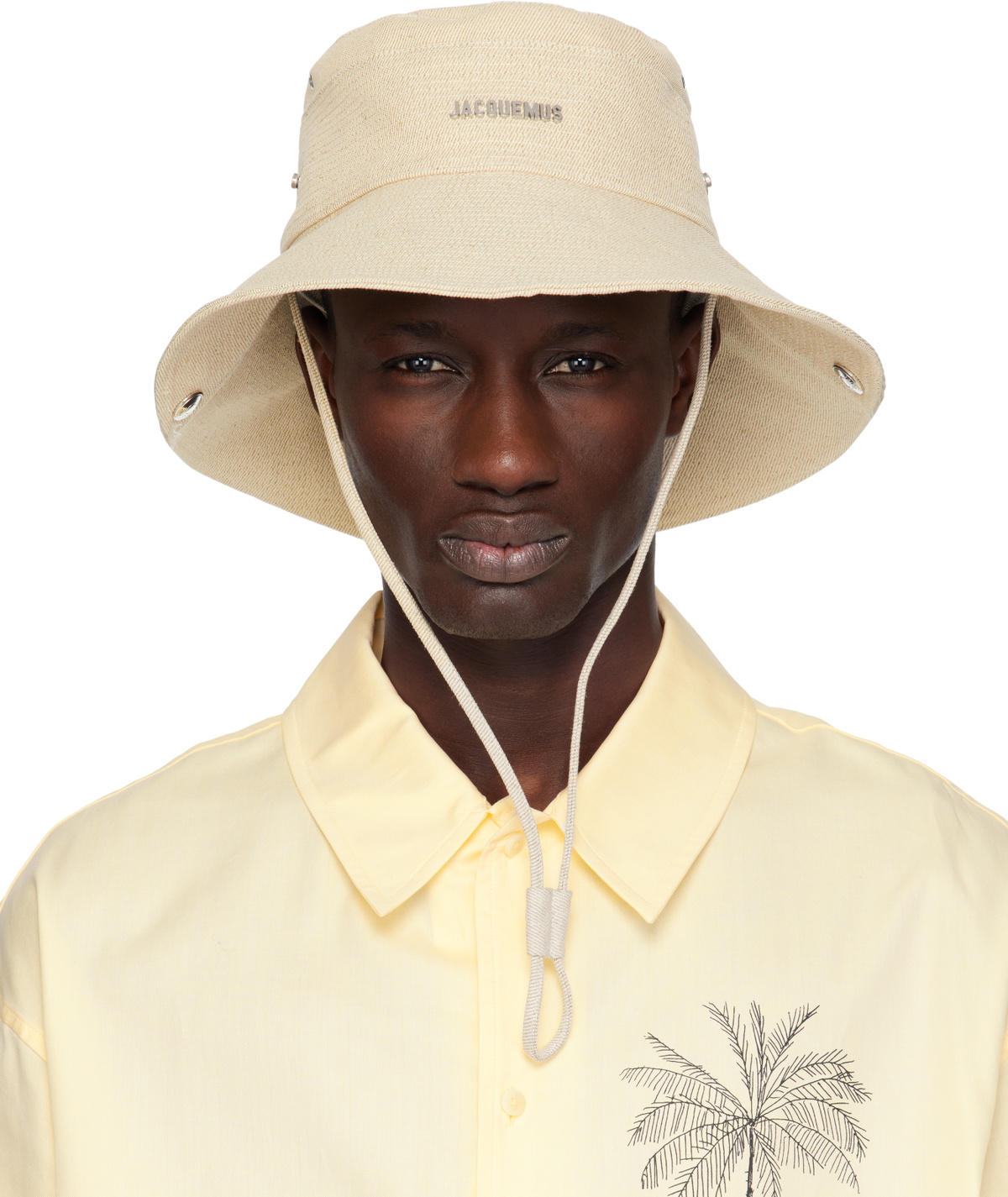 JACQUEMUS ベージュ バケットハット JACQUEMUS Beige La Croisière 'The de-Nîmes' Bucket Hat Jacquemus