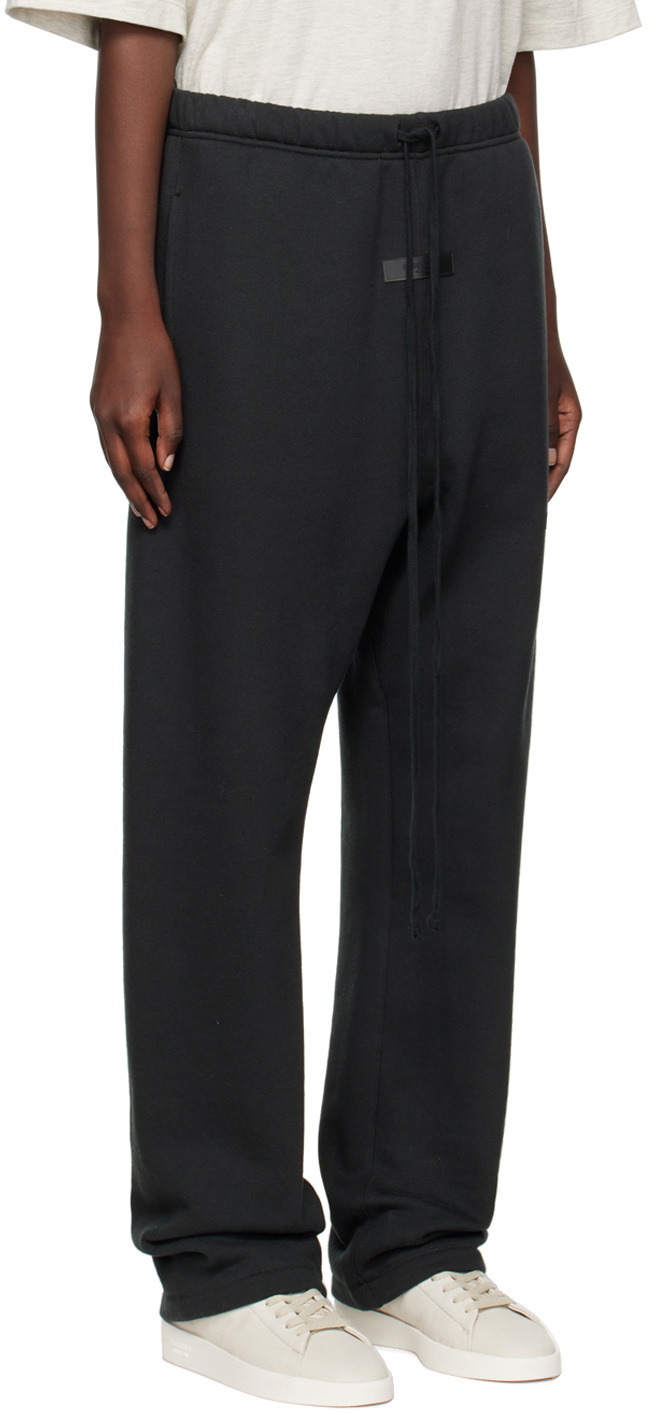 Essentials Black Relaxed Lounge Pants Essentials