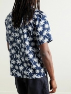 Onia - Vacation Convertible-Collar Printed TENCEL™ Lyocell Shirt - Blue