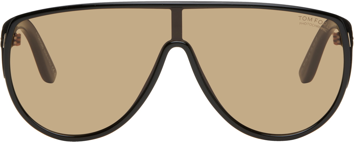 TOM FORD Black Photochromatic Achilles Sunglasses TOM FORD