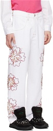 BLUEMARBLE White Embroidered Jeans