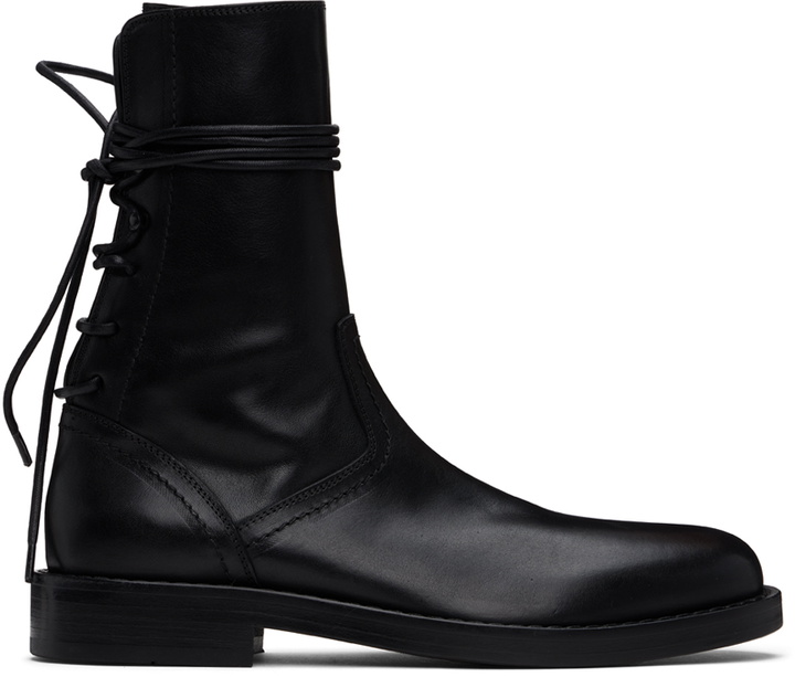 Photo: Ann Demeulemeester Black Heiko Boots