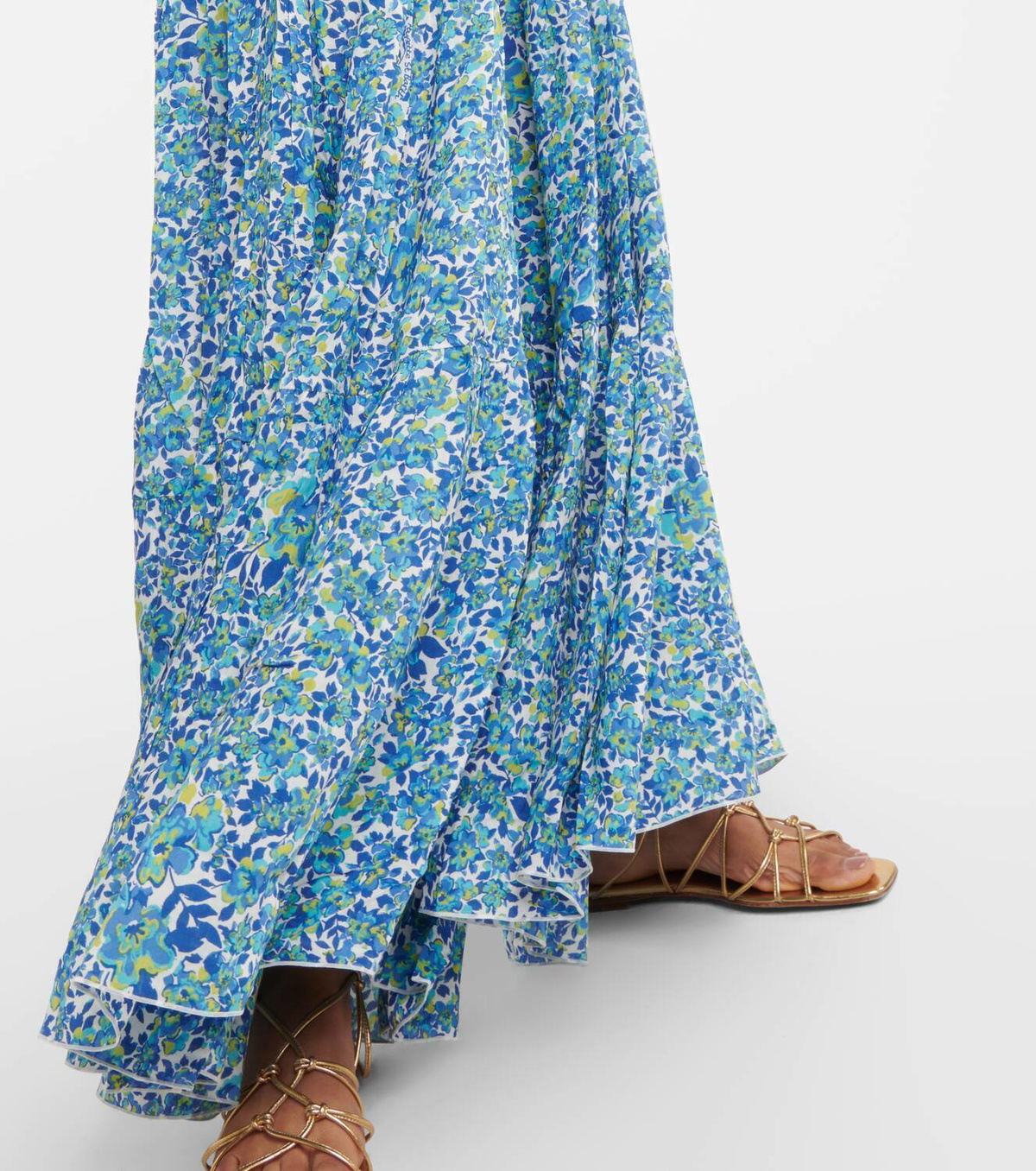 Poupette St Barth Soledad floral wide-leg pants