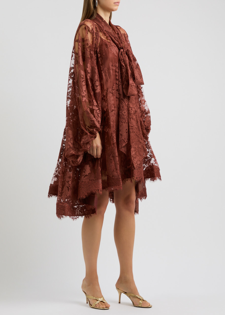 ワンピース ZIMMERMANN Woman Dress Brown 4593DSS255 TNLP Luxury Designer Dresses | ZIMMERMANN