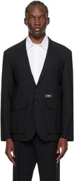 Dsquared2 Black Utility Blazer