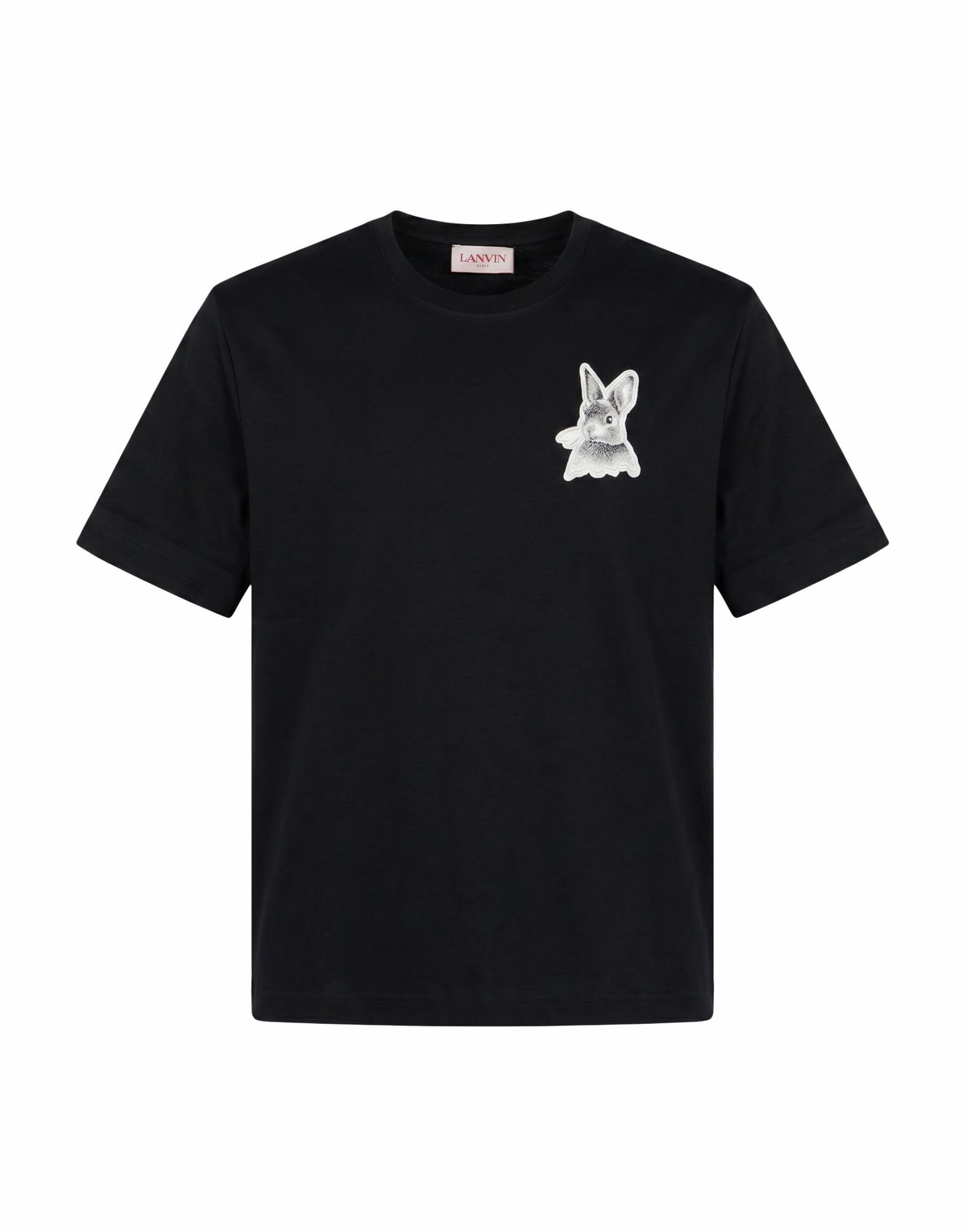 Lanvin Mens T-shirt in Black