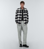 Undercover Checked cotton shirt