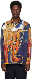 Études Multicolor Jean-Michel Basquiat Edition Illusion Untitled 62 Shirt
