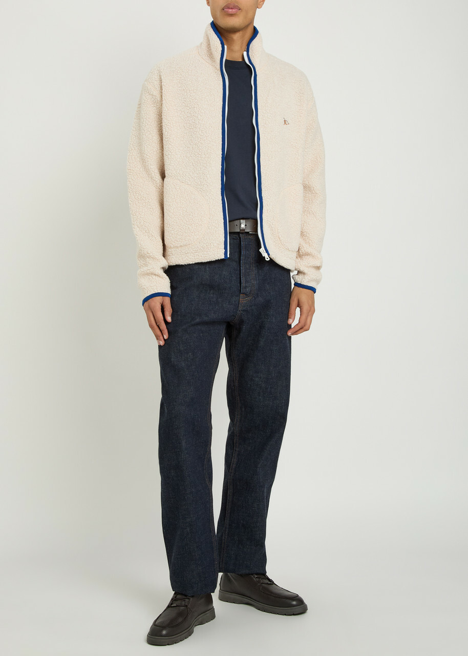 Drake's Hiking Cotton T-shirt Navy