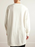 Simone Rocha - Oversized Printed Cotton-Jersey T-Shirt - White