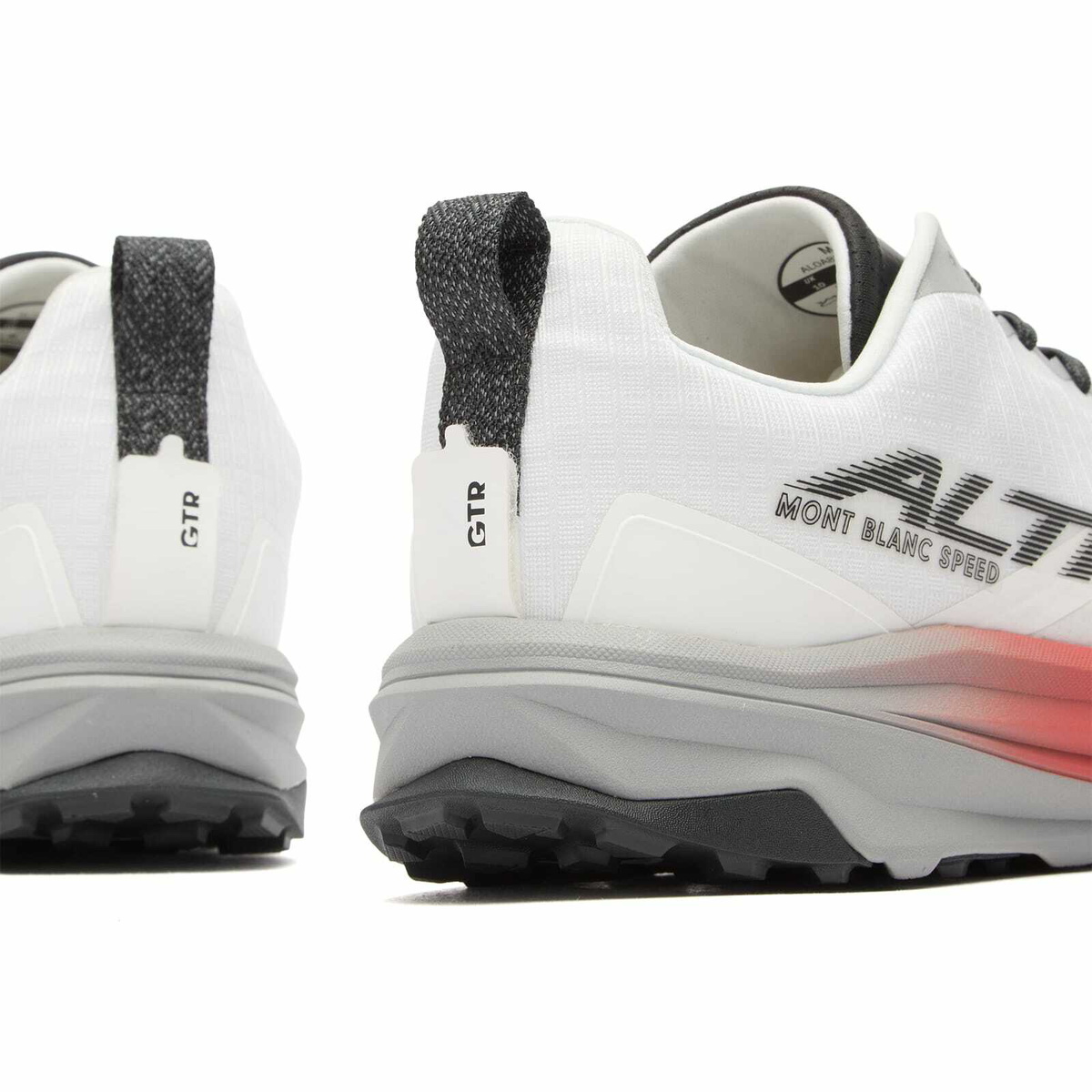 Altra Men's Mont Blanc Speed Sneaker in White/Coral