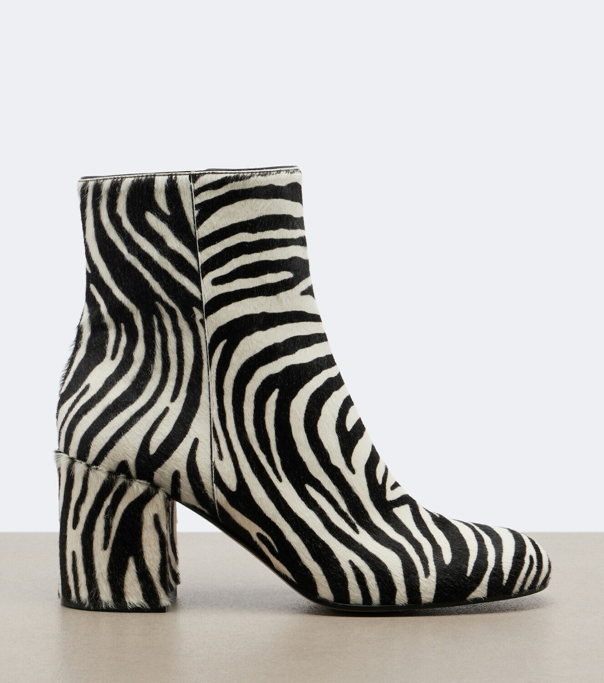 Gianvito Rossi Joelle printed calf hair ankle boots