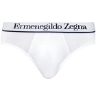 Ermenegildo Zegna - Stretch-Modal Jersey Briefs - Men - White