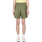 paa Green Sateen Shorts