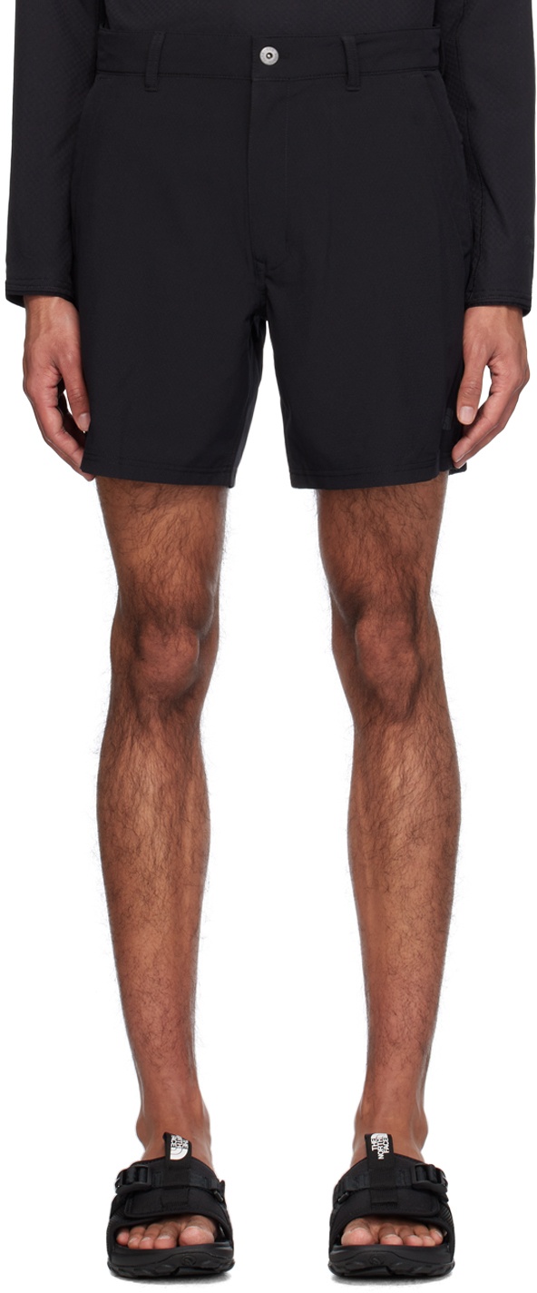 Photo: The North Face Black Rolling Sun Packable Shorts