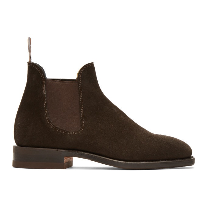 Photo: R.M. Williams Brown Suede Sydney Chelsea Boots