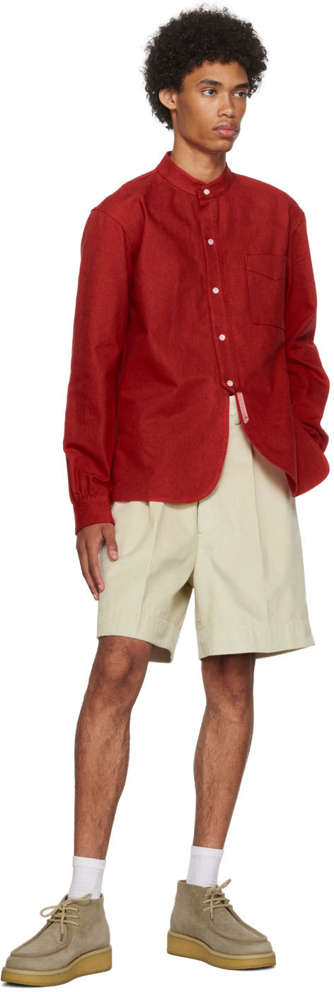 Connor McKnight Beige Cotton Shorts