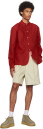 Connor McKnight Beige Cotton Shorts