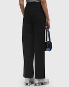 ØLÅF PINSTRIPE BARREL LEG PANT Black Womens Casual Pant