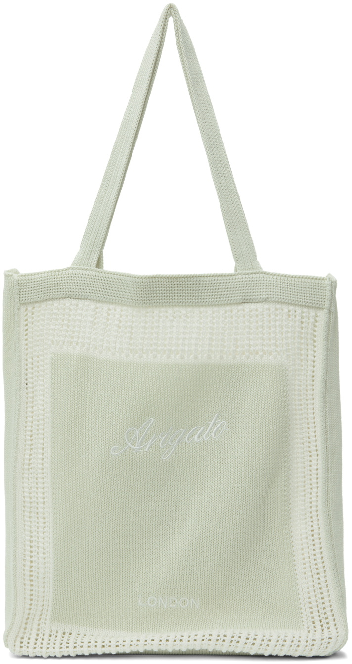 Photo: Axel Arigato Green Oceane Knitted Shopper Tote