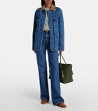 Loro Piana Merak high-rise flared jeans