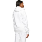 Nike White Sportswear Club Zip-Up Hoodie