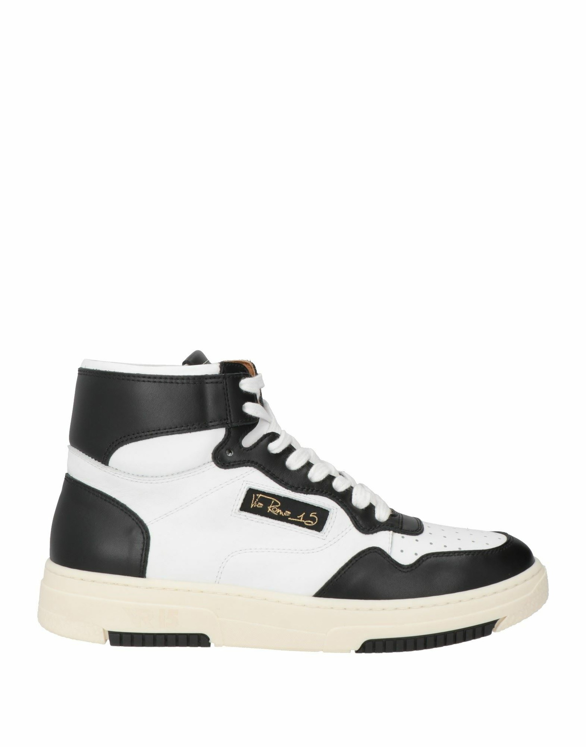Via Roma 15 Womens Sneakers in Black