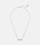 Messika Baby Move 18kt white gold necklace with diamonds