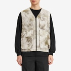 Belstaff Men's Riverbed Camo Ripstop Hithe Gilet in Stone Beige