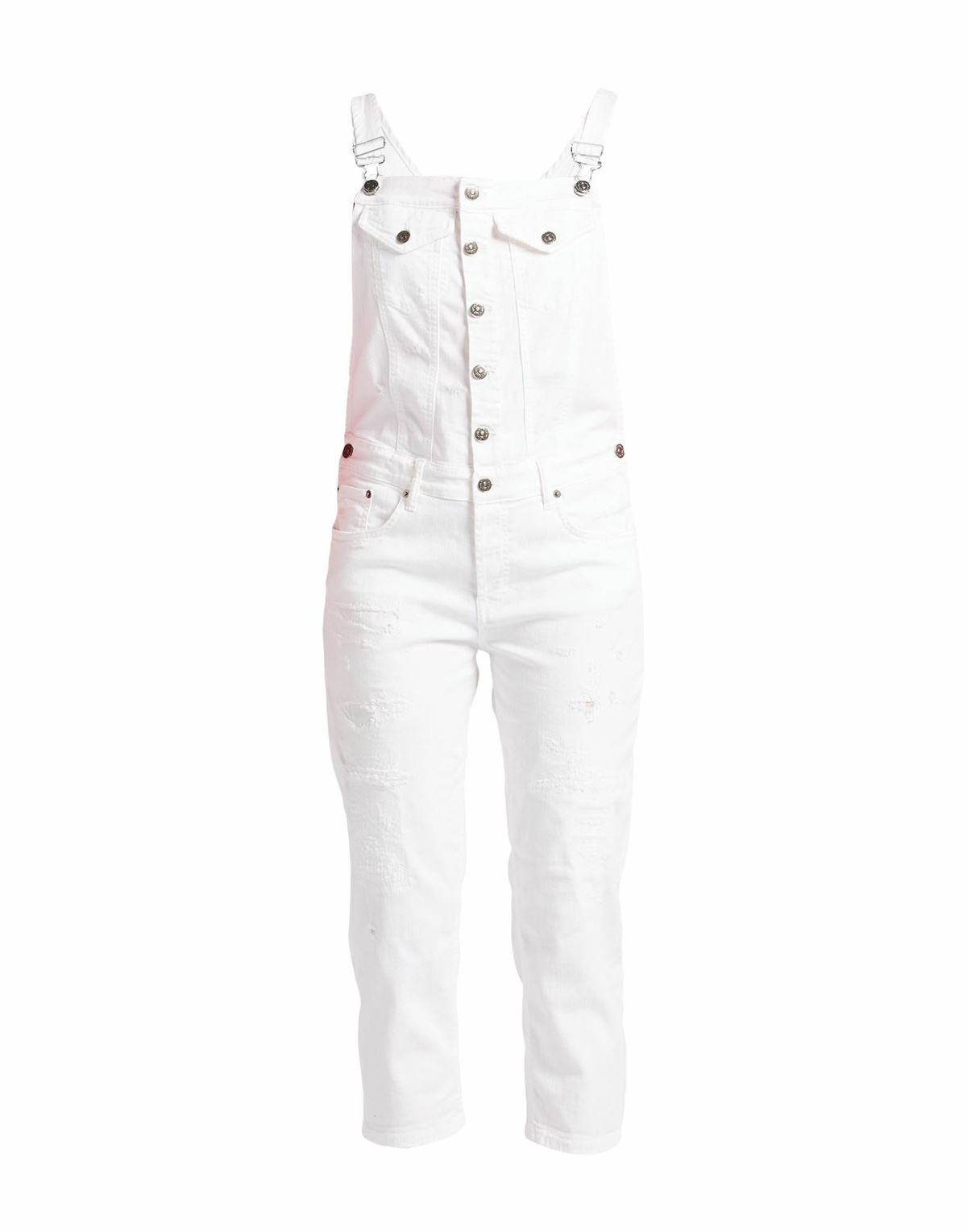 Dondup Womens Overalls in White