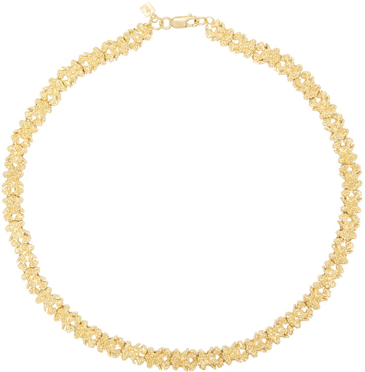 Photo: Veneda Carter Gold Bear Nugget Necklace
