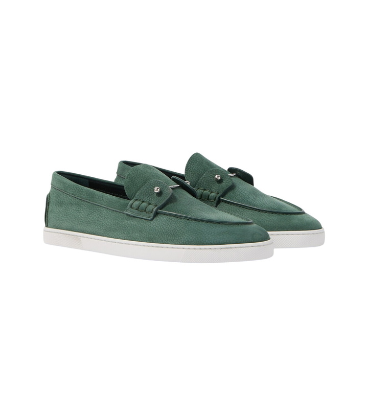 Photo: Christian Louboutin Chambeliboat leather slip-on shoes