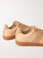 MAISON MARGIELA - Replica Leather and Suede Sneakers - Neutrals