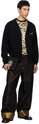 Kenzo Black Kenzo Paris 'KENZO Wild Tiger' Large Pouch